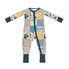 Load image into Gallery viewer, Long Live Boyhood Bamboo Zippy | Boys Bamboo Baby Sleeper