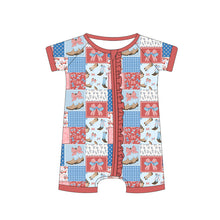 Load image into Gallery viewer, All American Darling Bamboo Zippy | Patriotic Baby Sleeper