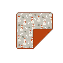 Load image into Gallery viewer, Labrador Christmas Bamboo Blanket | Holiday Baby & Toddler Blanket
