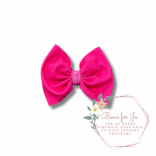 Load image into Gallery viewer, Pink and Blue Solids for Neon Ice Cream Bows