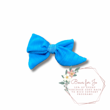 Load image into Gallery viewer, Pink and Blue Solids for Neon Ice Cream Bows