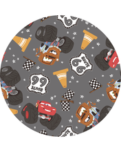 Load image into Gallery viewer, Monster Truck Mayhem Bamboo Pocket Tee for Kids | Monster Truck T-Shirt