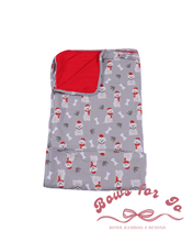 Load image into Gallery viewer, Labrador Christmas Bamboo Blanket | Holiday Baby & Toddler Blanket