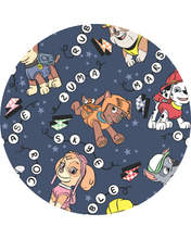 Load image into Gallery viewer, Hero Pups Bamboo Shortie Zippy | Puppy Print Bamboo Baby Romper