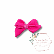 Load image into Gallery viewer, Pink and Blue Solids for Neon Ice Cream Bows