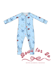 Load image into Gallery viewer, USAF Bamboo Baby Zippy | Air Force Convertible Sleeper