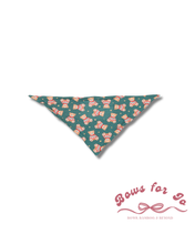 Load image into Gallery viewer, Holiday Hugs Bamboo Pet Bandana | Christmas Dog Bandana