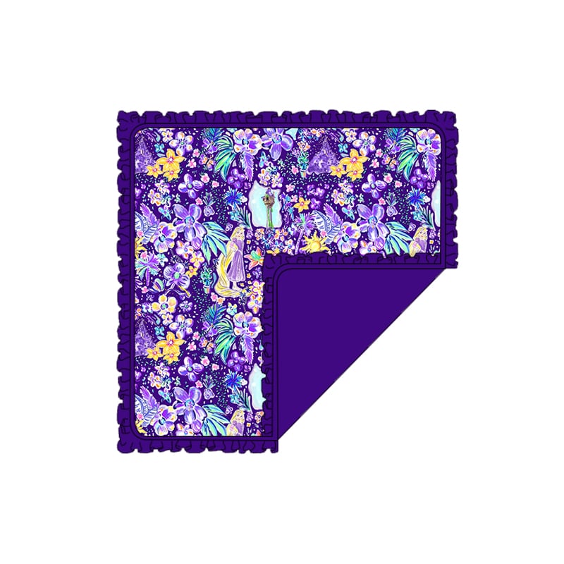 Tangled Blooms Blanket PREORDER- TAT 8-10 weeks before shipping