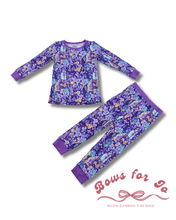 Load image into Gallery viewer, Tangled Blooms Kids Two Piece Set
