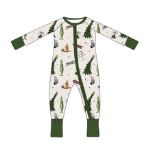 Load image into Gallery viewer, Mean Green Bamboo Zippy
