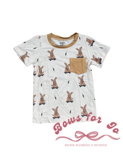Load image into Gallery viewer, Rad Rabbit Pocket Tee
