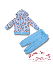 Load image into Gallery viewer, Adventure Pups Bamboo Zip-Up and Jogger Set
