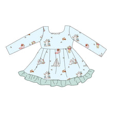 Load image into Gallery viewer, Holiday Faves Bamboo Twirl Dress
