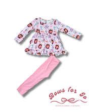 Load image into Gallery viewer, Kitty Besties Peplum Set
