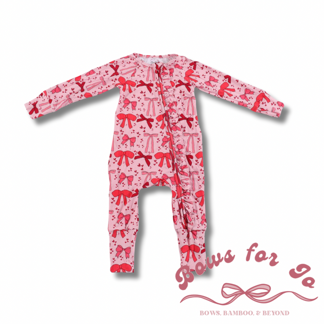 Cupid's Bows Ruffle Zippy