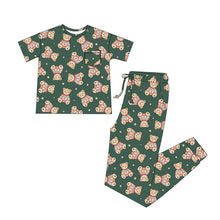 Load image into Gallery viewer, Holiday Hugs Bamboo Adult Jogger Set- PREORDER tat 8-10 weeks before shipping
