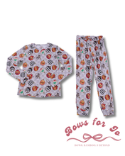 Load image into Gallery viewer, Vroom-y Christmas Bamboo Adult Jogger Set
