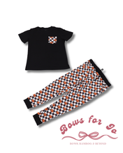 Load image into Gallery viewer, Pumpkin Pit Stop Bamboo Adult Jogger Set
