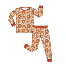 Load image into Gallery viewer, Groovy Blooms Bamboo Kids Two Piece Set
