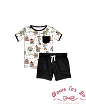 Load image into Gallery viewer, You&#39;ve Got a Friend in Me Bamboo Pocket Tee and Shorts Set
