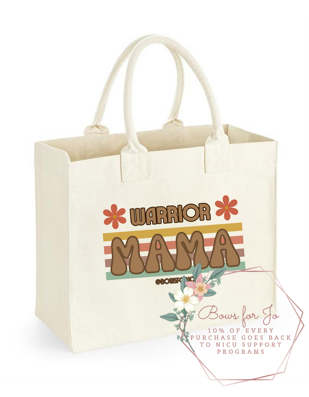 Warrior Mama Tote Bag