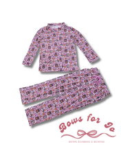 Load image into Gallery viewer, Haunted Heirlooms Bamboo Pajama Set
