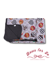 Load image into Gallery viewer, Vroom-y Christmas Bamboo Blanket
