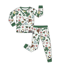 Load image into Gallery viewer, Buddy's Christmas Bamboo Kids Two Piece Set
