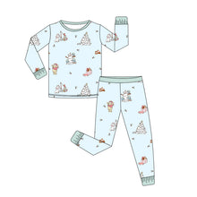 Load image into Gallery viewer, Holiday Faves Bamboo Kids Two Piece Set
