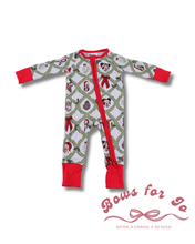 Load image into Gallery viewer, Sensational Six Chistmas Bamboo Zippy
