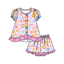 Load image into Gallery viewer, Daisy Daydream Bamboo Sweetie Set for Girls | Floral Outfit
