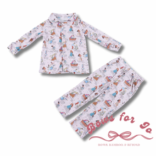 Load image into Gallery viewer, Princess Mash-Up Pants Two Piece Set Kids and Adult
