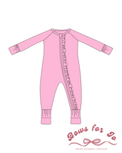 Load image into Gallery viewer, Bubble Gum Pink Bamboo Zippy
