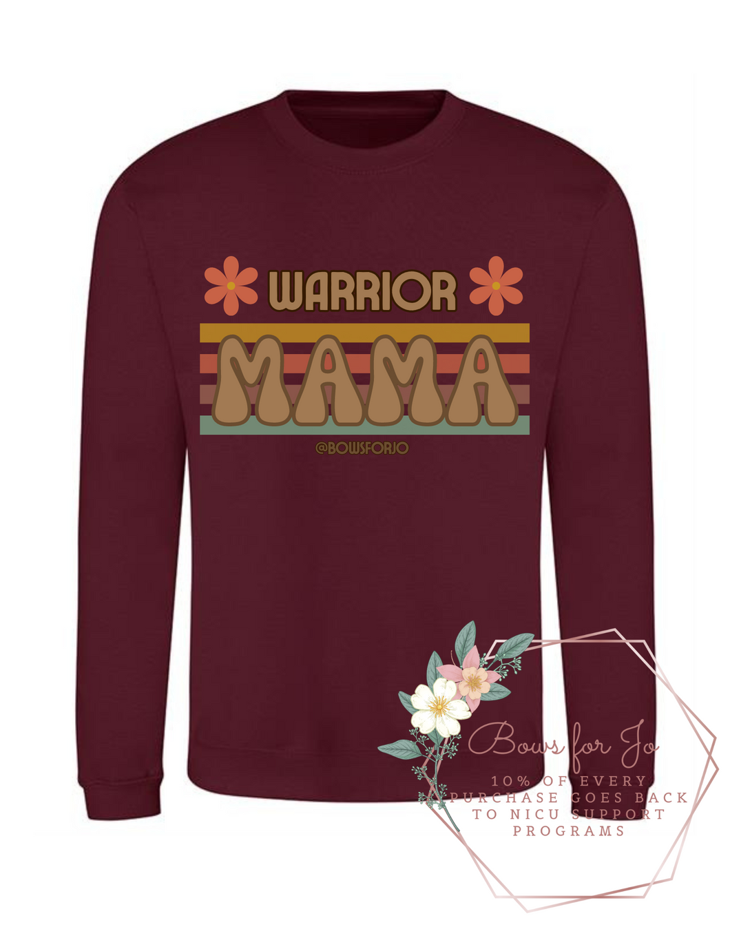 Warrior Mama Crewneck Sweatshirt