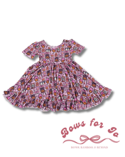 Load image into Gallery viewer, Haunted Heirlooms Twirl Dress
