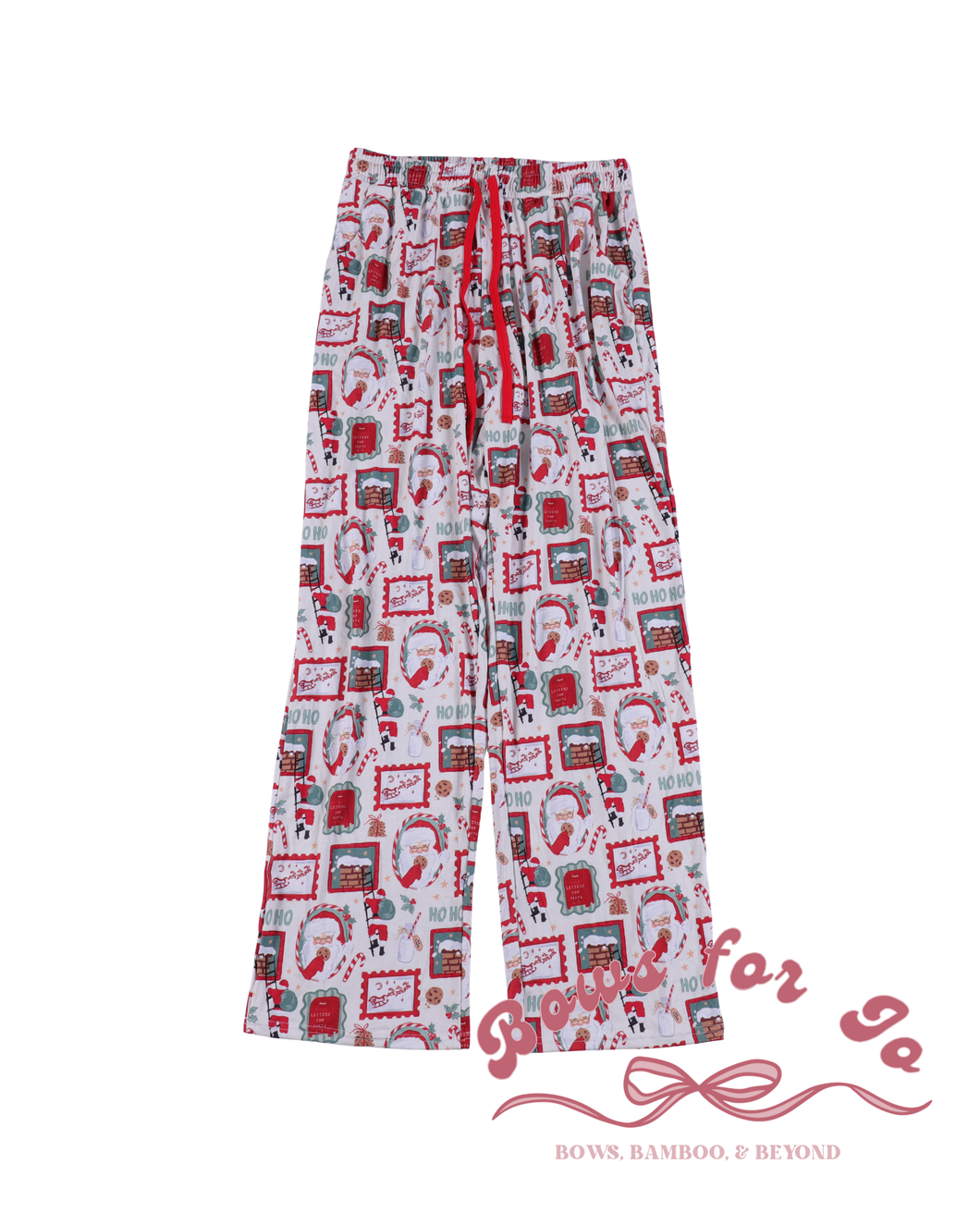 Stamps to Santa Bamboo Men's Pajama Pants