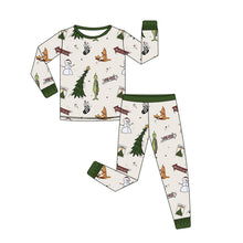 Load image into Gallery viewer, Mean Green Bamboo Kids Two Piece Set
