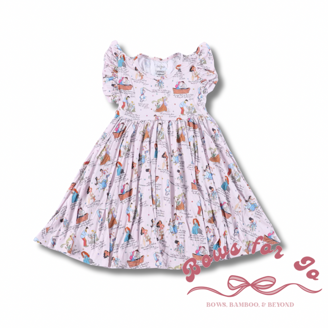 Princess Mash-Up Ruffle Twirl Dress