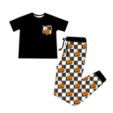Load image into Gallery viewer, Pumpkin Pit Stop Bamboo Adult Jogger Set- PREORDER tat 8-10 weeks before shipping
