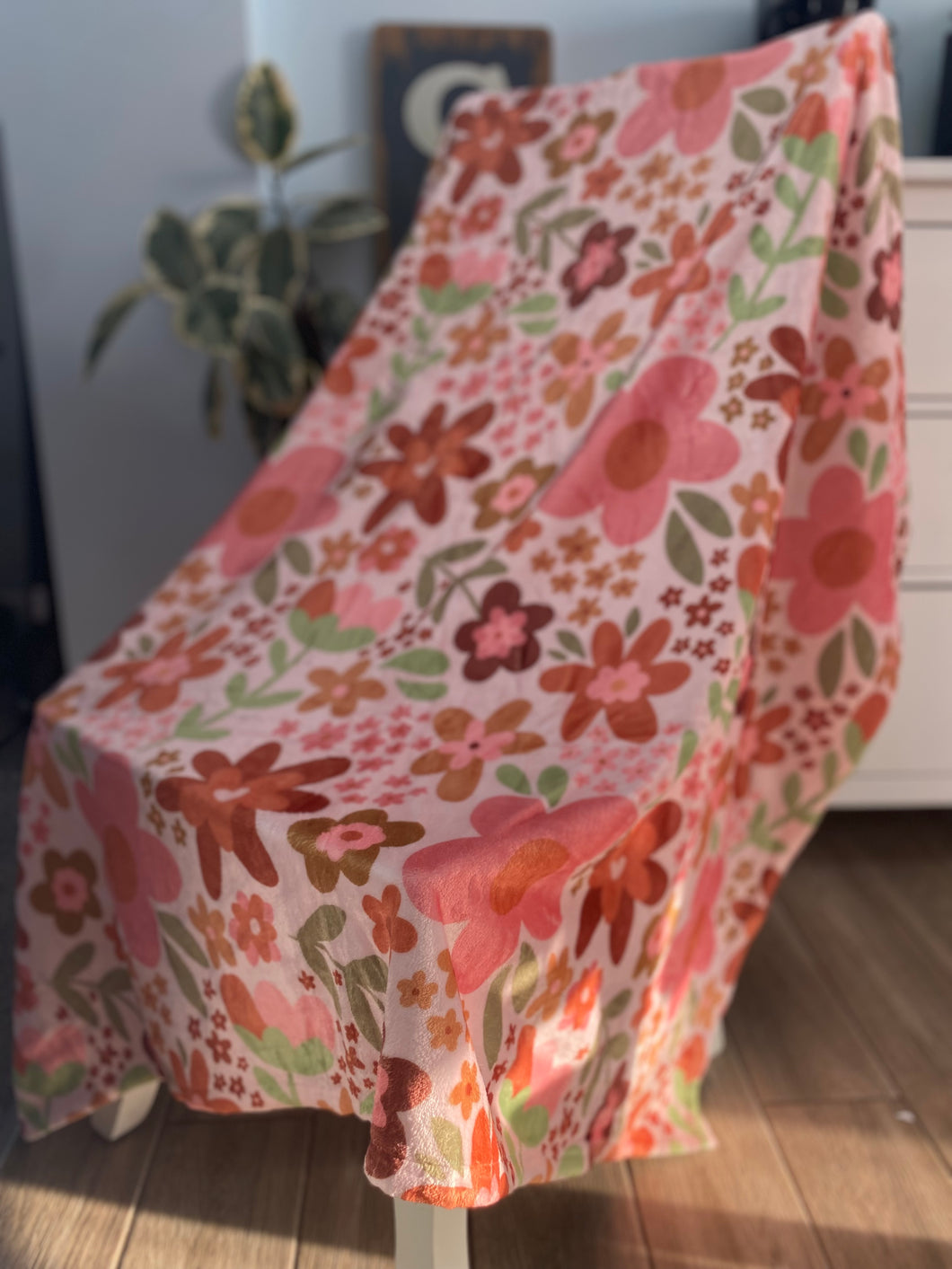 Retro Floral Blankie