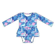 Load image into Gallery viewer, Ice Queen Dreams Bamboo Twirl Bodysuit Romper
