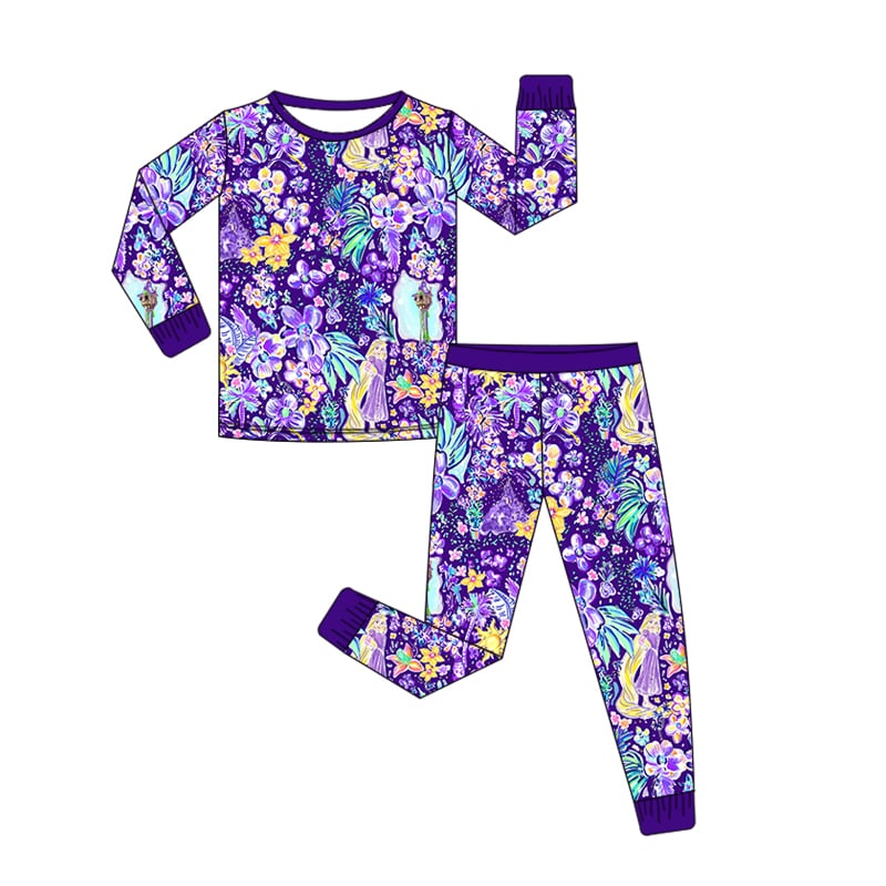 Tangled Blooms Kids Two Piece Set PREORDER- TAT 8-10 weeks before shipping
