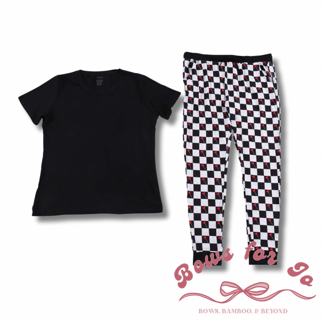 Sucker for Love Bamboo Adult Jogger Set