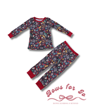 Load image into Gallery viewer, Christmas Movies Bamboo Kids Two Piece Set
