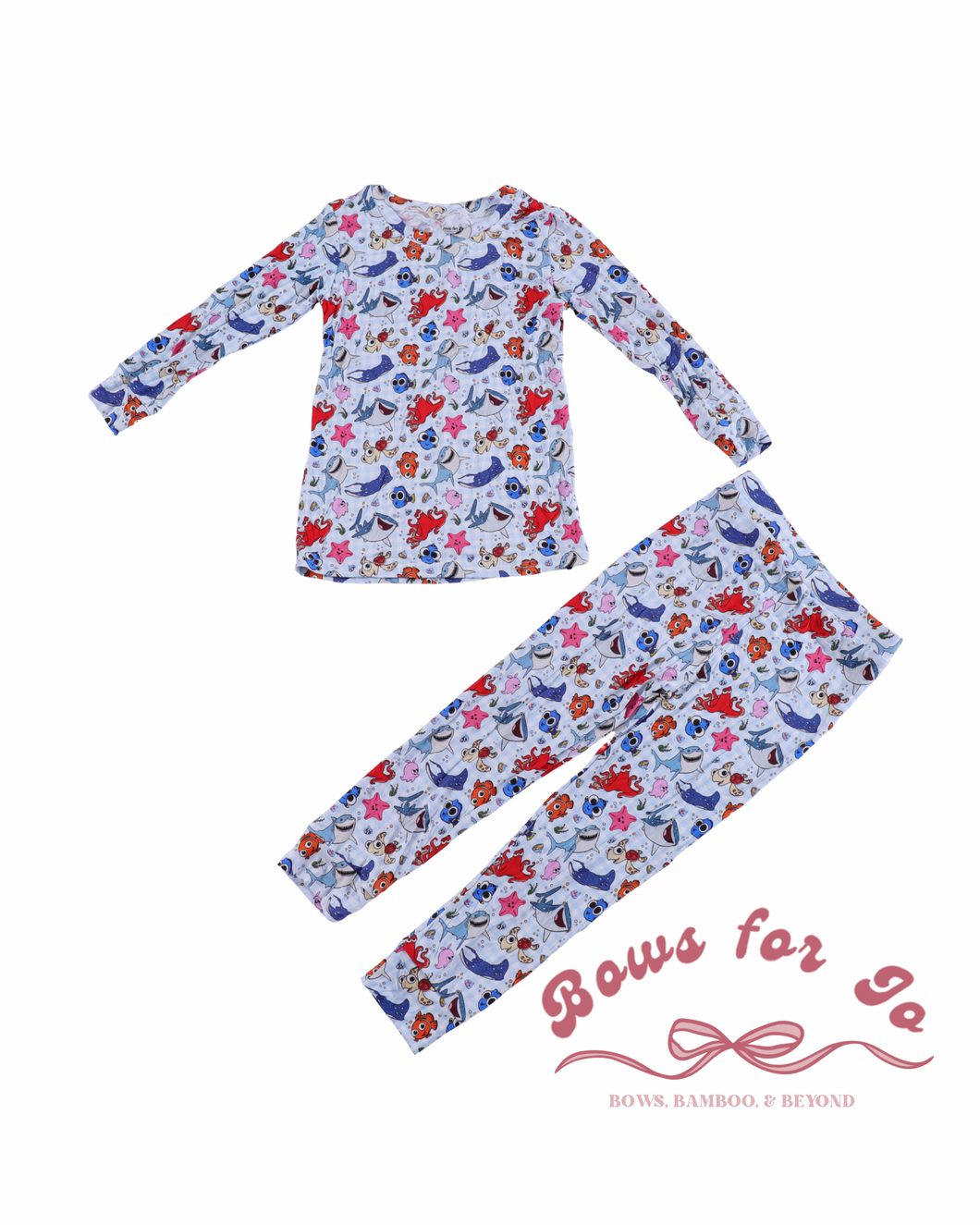 Lucky Fin Bamboo Kids Two Piece Set