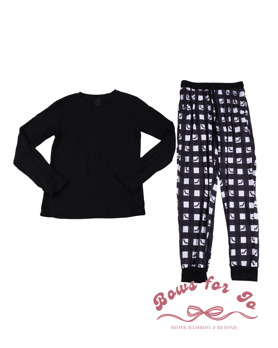 It's Freaking Bats Bamboo Adult Jogger Set