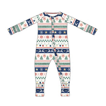 Load image into Gallery viewer, Fair Isle Bamboo Zippy
