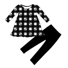 Load image into Gallery viewer, It&#39;s Freaking Bats Bamboo Peplum and Leggings Set
