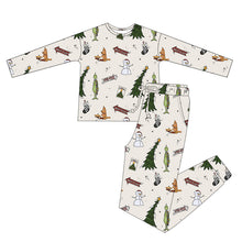Load image into Gallery viewer, Mean Green Bamboo Adult Jogger Set
