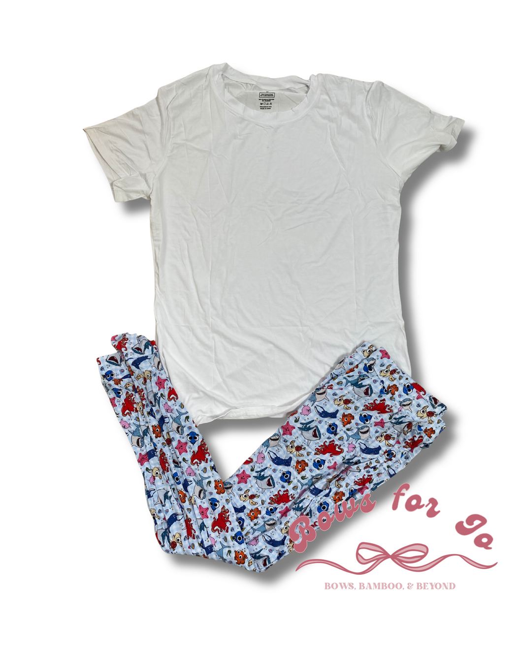 Lucky Fin Bamboo Adult Jogger Set